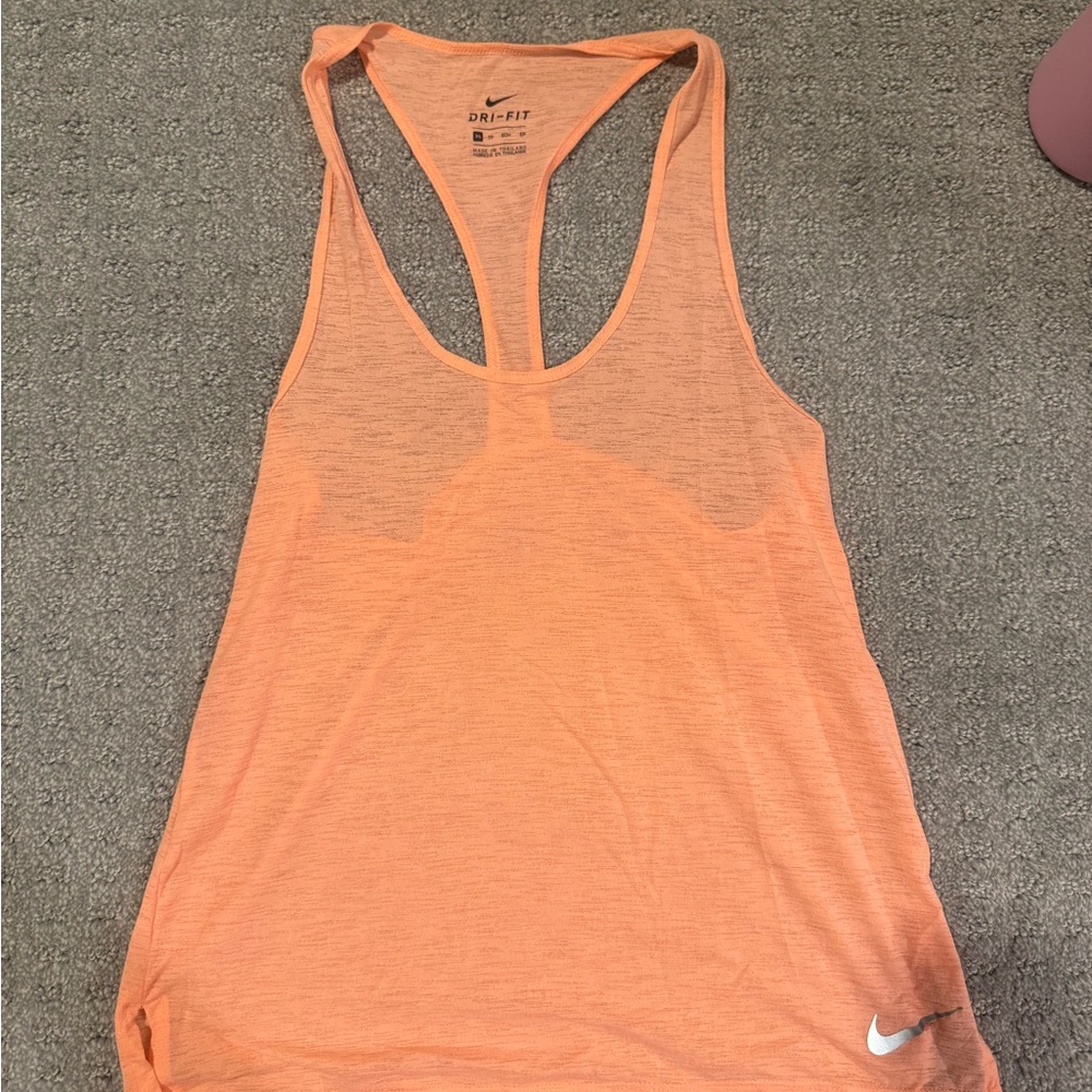 Nike Women's Bright Orange Tank Top